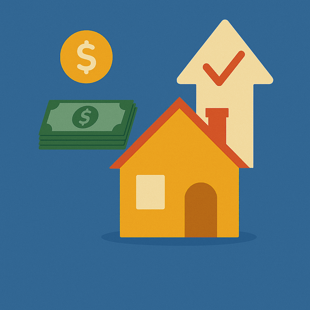 Extra mortgage payments save money illustration